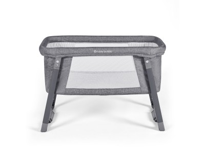 Ickle Bubba Mini Rocker Crib - Space Grey | Baby Snooze
