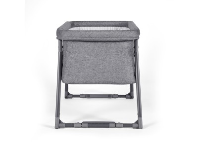 Ickle Bubba Mini Rocker Crib - Space Grey | Baby Snooze