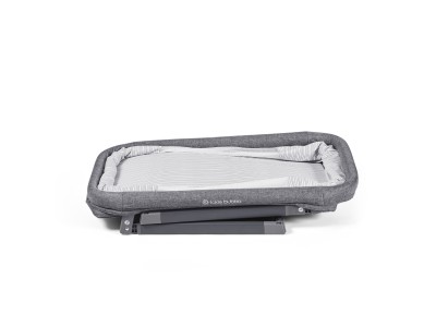 Ickle Bubba Mini Rocker Crib - Space Grey | Baby Snooze