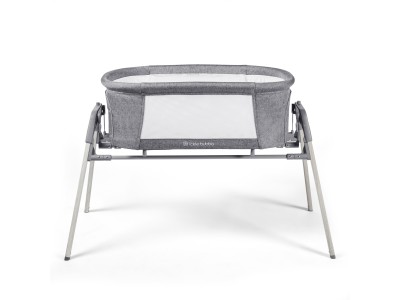 Ickle Bubba Drift Gliding Crib - Ash Grey | Baby Snooze
