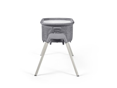 Ickle Bubba Drift Gliding Crib - Ash Grey | Baby Snooze