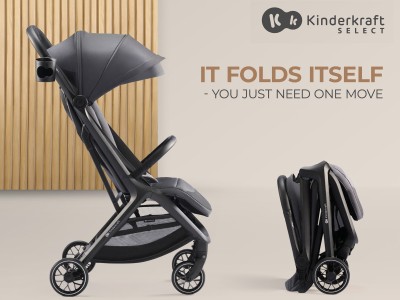 NUBI 2 Compact Stroller - Pink Quartz | Kinderkraft