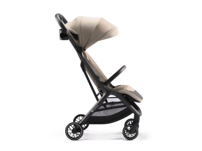 Kinderkraft NUBI 2 Compact Stroller - Sand Beige | Baby Snooze