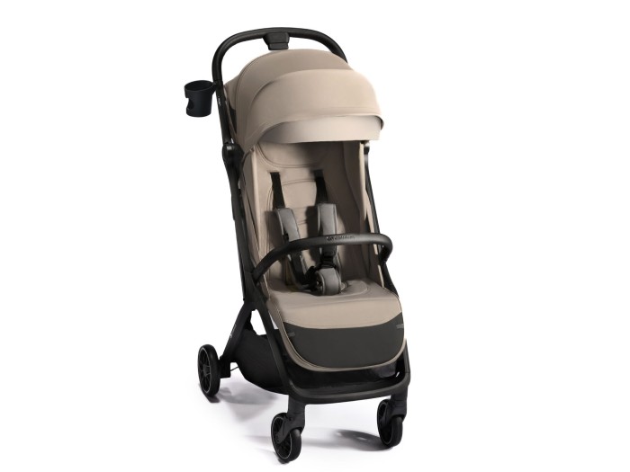 Kinderkraft NUBI 2 Compact Stroller - Sand Beige | Baby Snooze