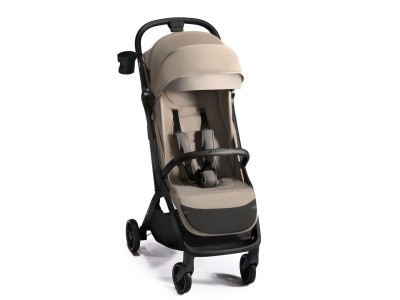 Kinderkraft NUBI 2 Compact Stroller - Sand Beige | Baby Snooze