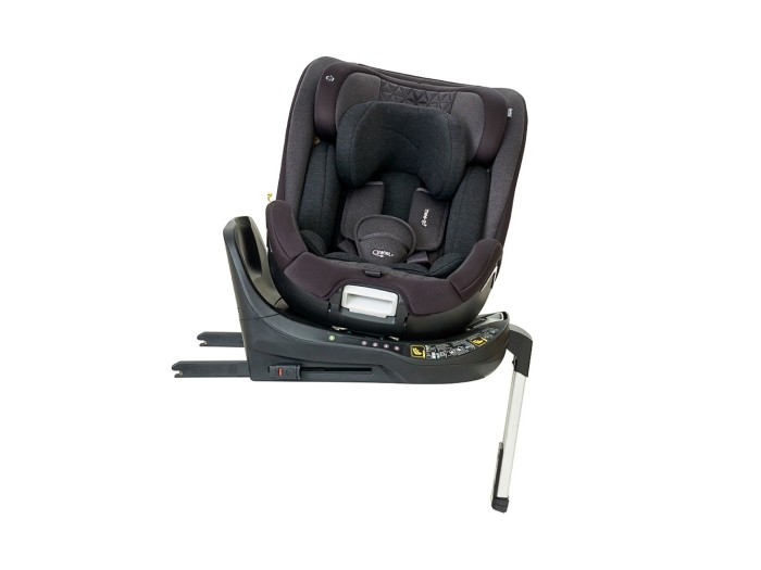 Mee-go Swirl 360° 0-12 years Car Seat - Black | Baby Snooze