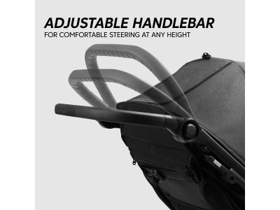 City Mini GT2 All-Terrain Pushchair - Opulent Black | Baby Jogger