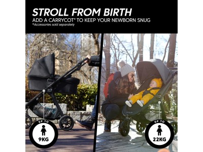 City Mini GT2 All-Terrain Pushchair - Opulent Black | Baby Jogger