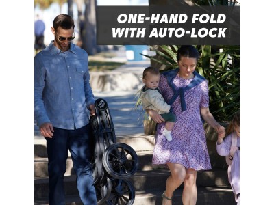 City Elite 2 All-Terrain Pushchair - Opulent Black | Baby Jogger