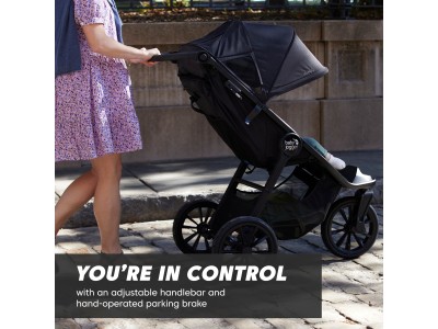 City Elite 2 All-Terrain Pushchair - Opulent Black | Baby Jogger