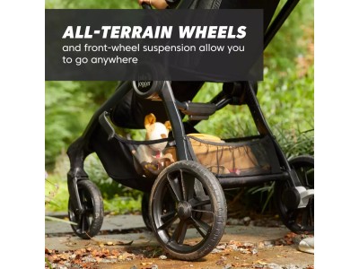 City Sights 2 Compact Stroller - Rich Black | Baby Jogger