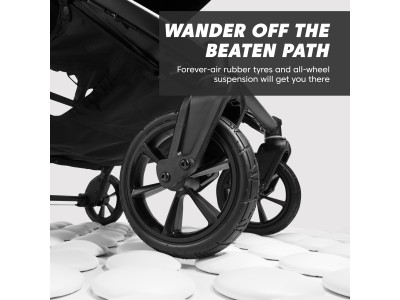 City Mini GT2 Double All-Terrain Double Pushchair - Opulent Black