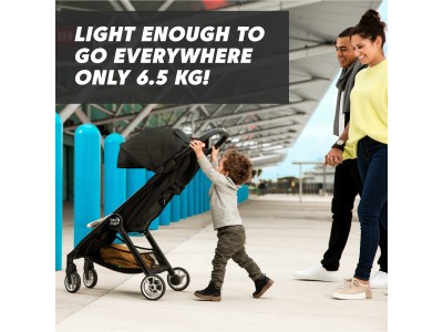 City Tour 2 Travel Stroller - Pitch Black | Baby Jogger