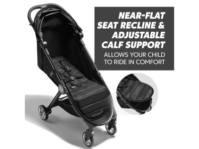 City Tour 2 Travel Stroller - Pitch Black | Baby Jogger