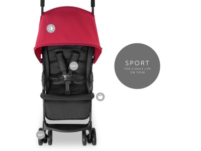 Hauck Sport Pushchair - Red | Baby Snooze