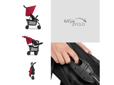 Hauck Sport Pushchair - Red | Baby Snooze