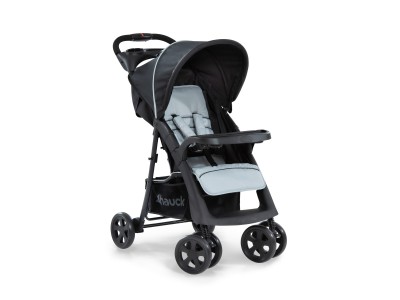 Hauck Shopper Neo II Pushchair - Caviar/Silver | Baby Snooze