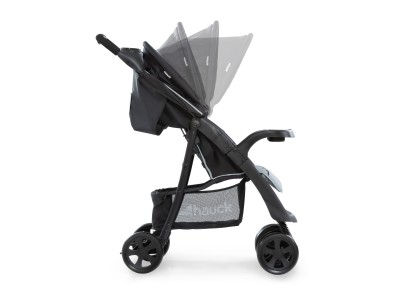 Hauck Shopper Neo II Pushchair - Caviar/Silver | Baby Snooze