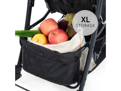 Hauck Shopper Neo II Pushchair - Caviar/Silver | Baby Snooze