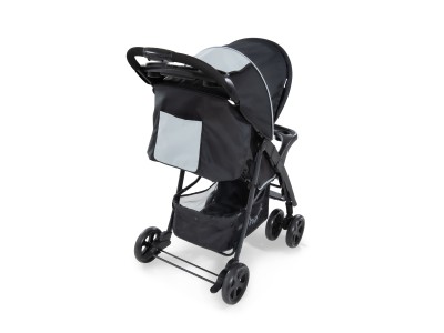 Hauck Shopper Neo II Pushchair - Caviar/Silver | Baby Snooze
