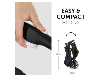 Hauck Travel N Care - Navy Blue | Baby Snooze