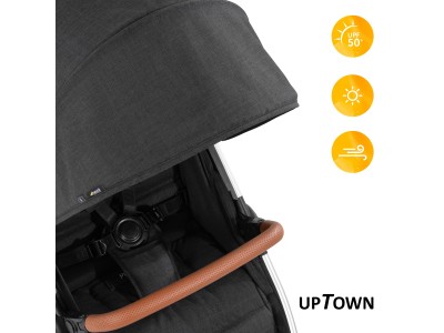 Hauck Uptown Pushchair - Black | Baby Snooze