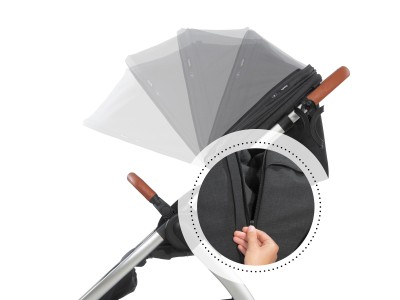 Hauck Uptown Pushchair - Black | Baby Snooze