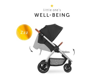 Hauck Uptown Pushchair - Black | Baby Snooze