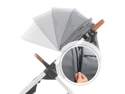 Hauck Uptown - Melange Grey | Baby Snooze