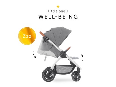 Hauck Uptown - Melange Grey | Baby Snooze