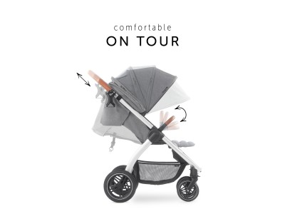 Hauck Uptown - Melange Grey | Baby Snooze