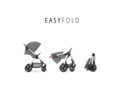 Hauck Uptown - Melange Grey | Baby Snooze