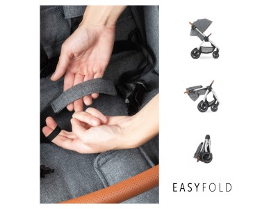 Hauck Uptown - Melange Grey | Baby Snooze