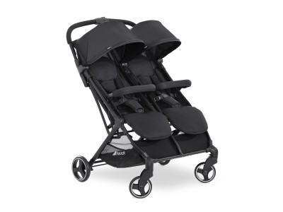 Hauck Swift X Duo Double Pushchair - Black | Baby Snooze