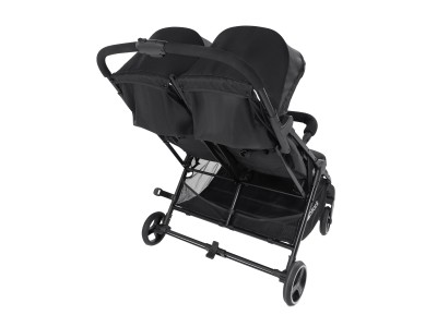 Hauck Swift X Duo Double Pushchair - Black | Baby Snooze
