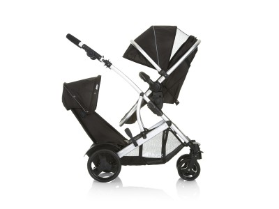 Hauck Duett 2 Tandem Pushchair - Black | Baby Snooze