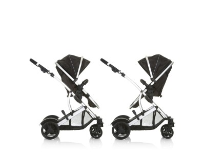 Hauck Duett 2 Tandem Pushchair - Black | Baby Snooze