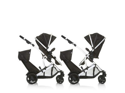 Hauck Duett 2 Tandem Pushchair - Black | Baby Snooze