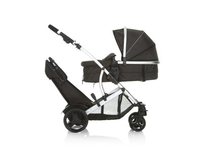 Hauck Duett 2 Tandem Pushchair - Black | Baby Snooze