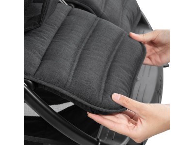 Hauck Duett 2 Tandem Double Pushchair - Black | Baby Snooze