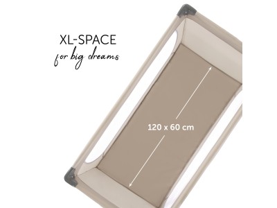 Hauck Dream N Play - Beige | Travel Cot