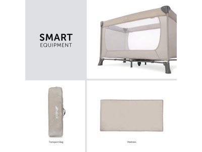 Hauck Dream N Play - Beige | Travel Cot