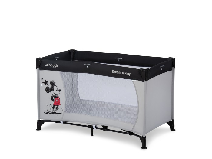 Hauck Disney Dream N Play - Mickey Stars | Travel Cot
