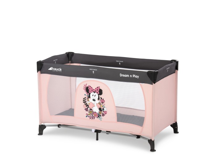 Hauck Disney Dream N Play - Minnie Sweetheart | Travel Cot
