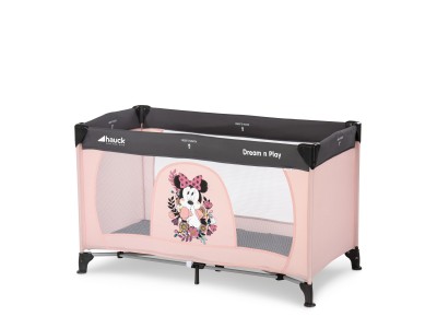 Hauck Disney Dream N Play - Minnie Sweetheart | Travel Cot