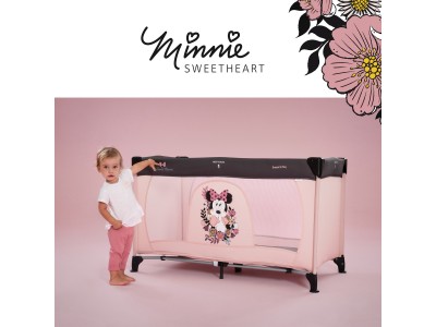 Hauck Disney Dream N Play - Minnie Sweetheart | Travel Cot