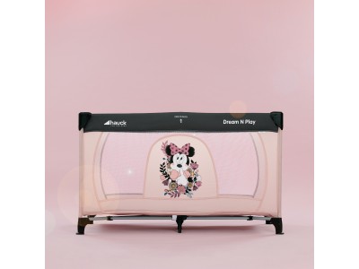Hauck Disney Dream N Play - Minnie Sweetheart | Travel Cot