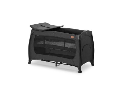 Hauck Play N Relax Center - Melange Black | Travel Cot