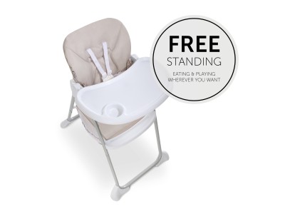 Hauck Sit N Fold - Beige | Toddler High Chair