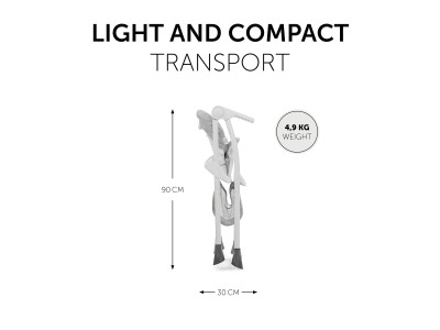 Hauck Disney Sit N Fold - Mickey Mouse Grey | Toddler highchair